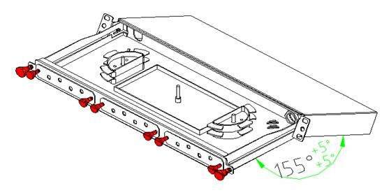 Premium Line FO Patch Panel Main Body without Adapter Panel and Accessories