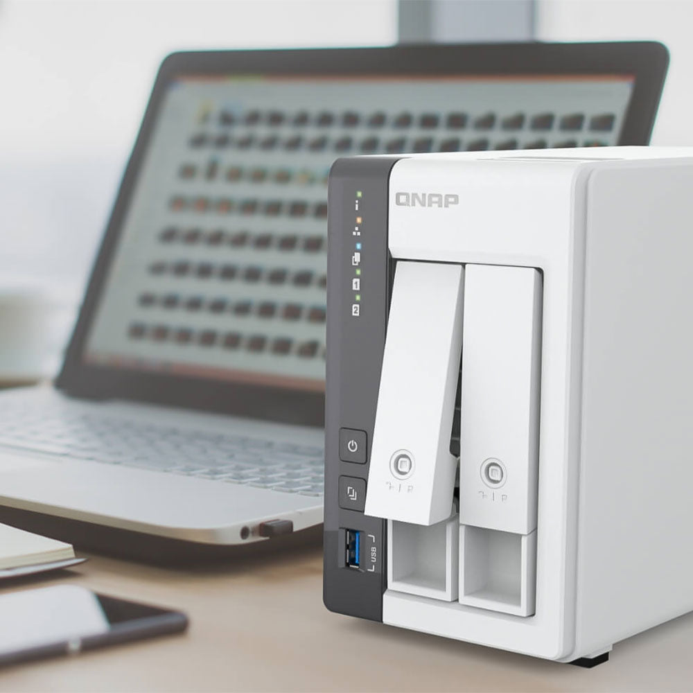 QNAP TS-216G 2-Bay Cloud Storage NAS Enclosure