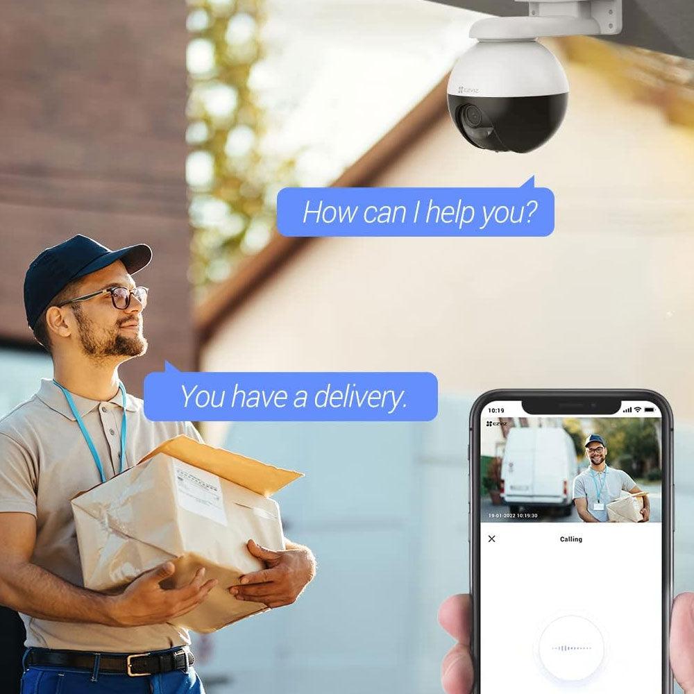 EZVIZ C8W Pro Wi-Fi Pan & Tilt Outdoor Security Camera 3MP 4mm (Mic)