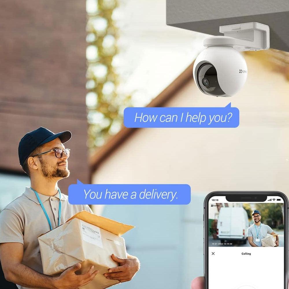 EZVIZ CS-HB8 Wi-Fi Pan & Tilt Outdoor Security Camera 4MP 4mm (Mic)