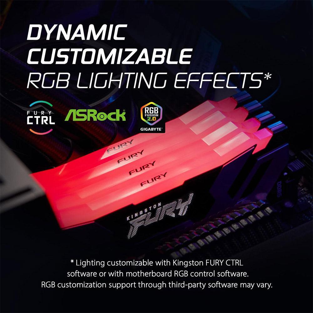 Kingston FURY Renegade RGB RAM 16GB DDR5 6400MT/s