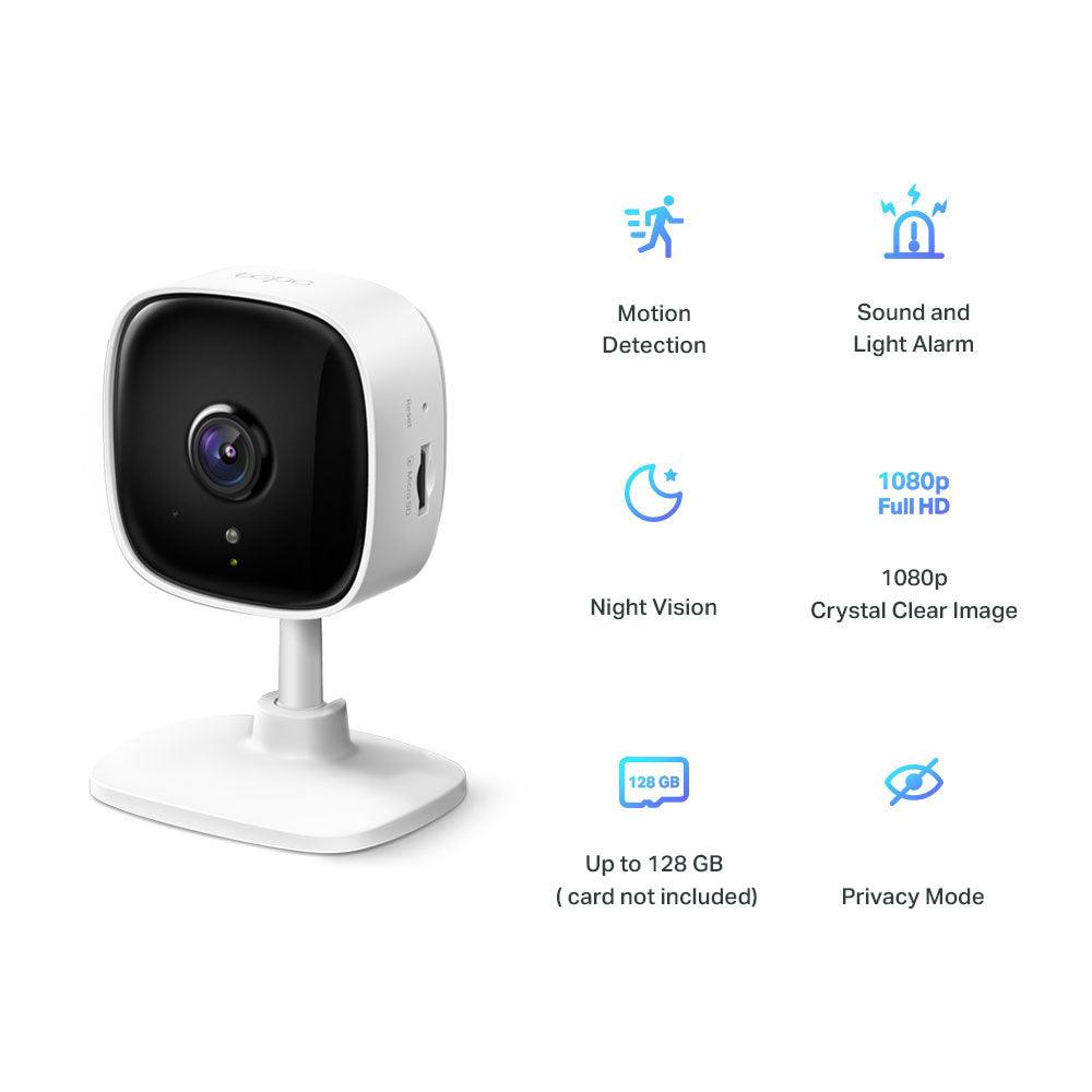 Tapo C100 Wi-Fi Indoor Security Camera 2MP 3.3mm (Mic)