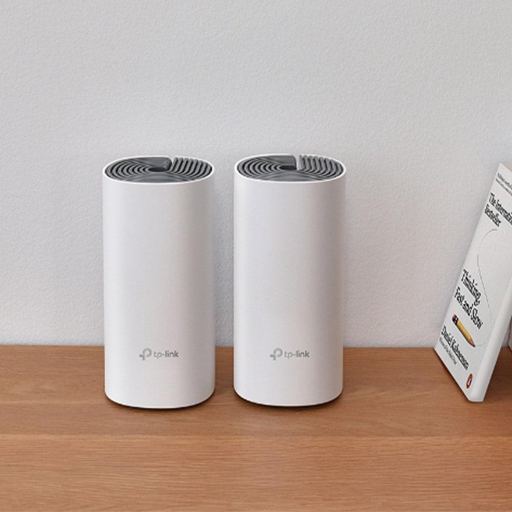 TP-Link Deco E4 AC1200 Dual Band Whole Home Mesh Wi-Fi System 2 Port 1200Mbps (2 Pack)